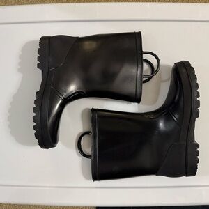 Source Unknown Kids Black Rain & Snow Boots